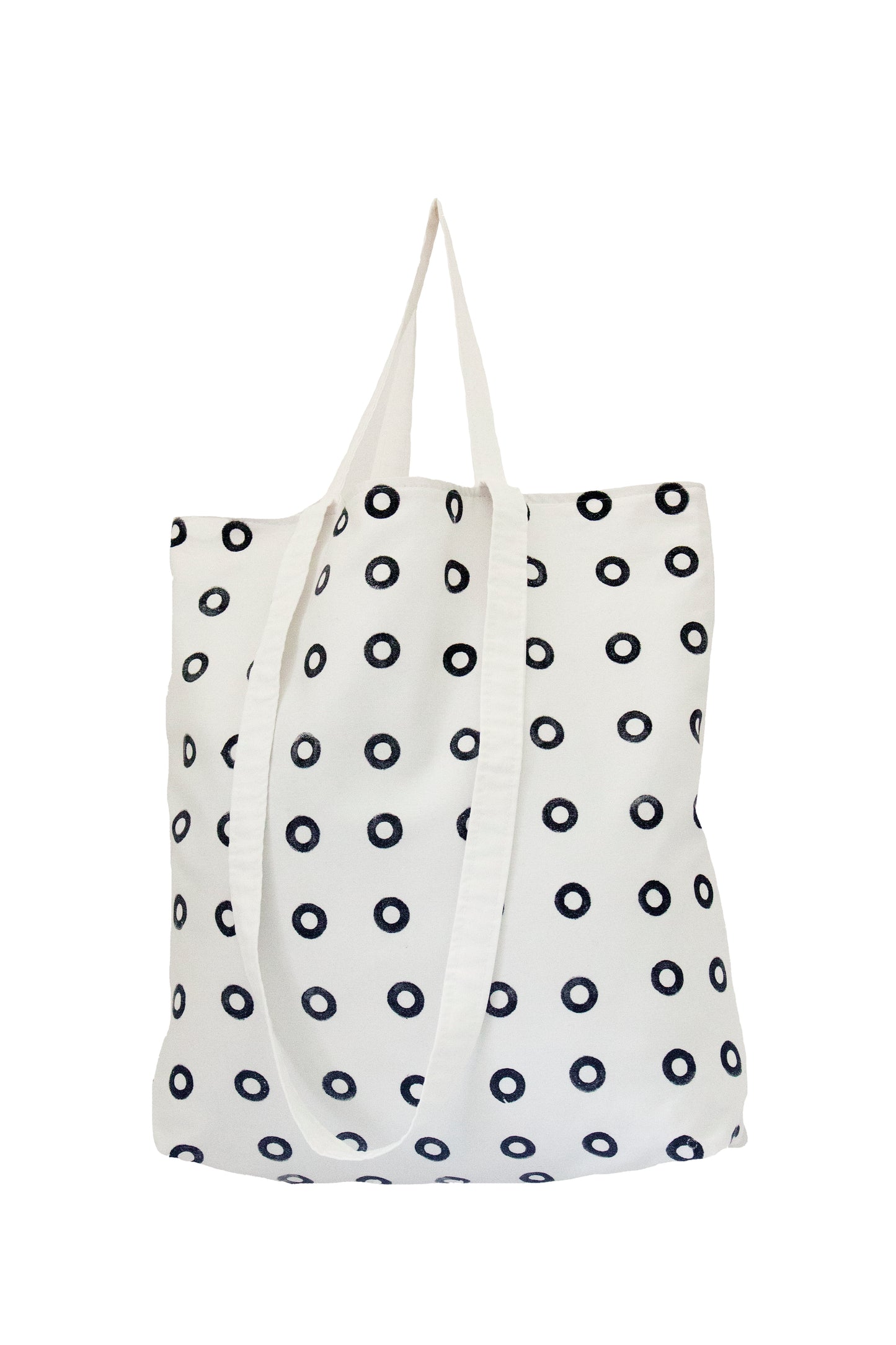 Reclaimed cotton Blanking Plug tote bag